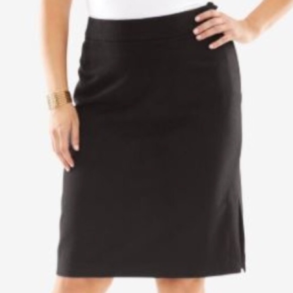 NWT 12W wool blend career pencil skirt